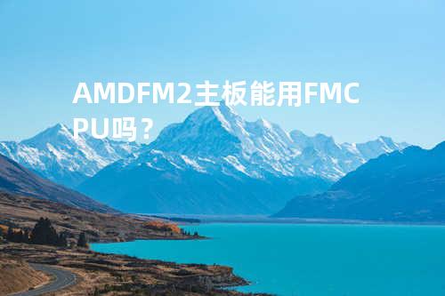 AMD FM2主板能用FM CPU吗？