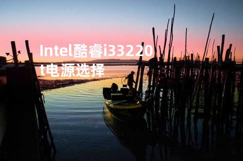 Intel 酷睿i3 3220t 电源选择