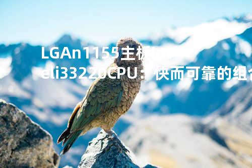LGAn1155主板+ Intel i3 3220 CPU：快而可靠的组合